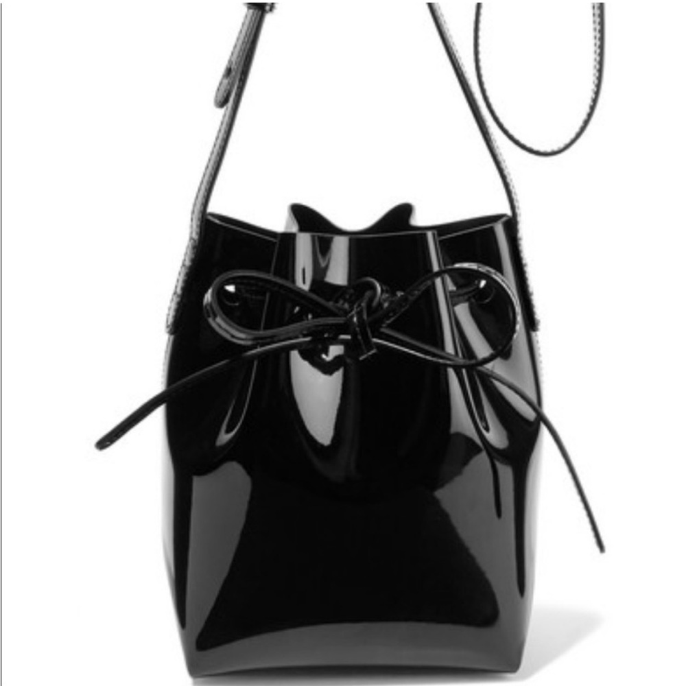 Mansur Gavriel Mini Bucket Bag - Black
Patent Leather